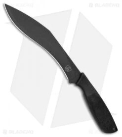 Ontario SP-A Kukri Fixed Blade Knife Black Rubber (8.25" Black) 9719