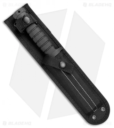 Ontario SPEC PLUS SP24 USN-1 Survival Knife W/ Nylon Sheath (5" Black Serr) 8688 3 Ontario SPEC PLUS SP24 USN-1 Survival Knife W/ Nylon Sheath (5" Black Serr) 8688 - Image 3