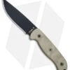 Ontario TAK-1 Fixed Blade Knife Micarta (4.75" Black) OKC 8671
