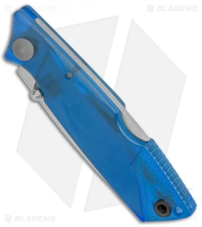 Ontario Wraith Ice Series Glacier Lockback Folding Knife Blue GFN (3.0" Satin) 2 Ontario Wraith Ice Series Glacier Lockback Folding Knife Blue GFN (3.0" Satin) - Image 2