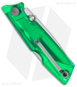 Ontario Wraith Ice Series Terrain Lockback Knife Green Polymer (2.6" Satin) -Blade HQ Ontario Wraith Ice Series Terrain LB Green Polymer Satin BHQ 140422 jr side