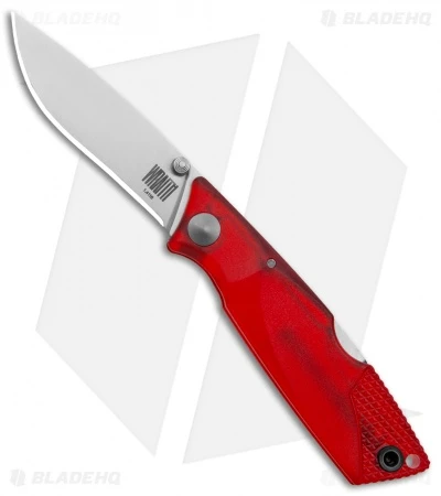 Ontario Wraith Ice Series Fire Lockback Folding Knife Red GFN (2.6" Satin) 1 Ontario Wraith Ice Series Fire Lockback Folding Knife Red GFN (2.6" Satin)