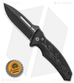 Ontario XM-3 Combat Deploy Automatic Knife G-10 (3.75" Black) 7 Ontario XM-3 Combat Deploy Automatic Knife G-10 (3.75" Black) -Blade HQ Ontario XM 3 Combat Deploy Automatic Knife G 10 3.75 Black BHQ 120637 LS Bottlecap