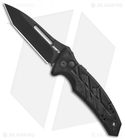 Ontario XM-3 Tanto Automatic Knife G-10 (3.75" Black) 08757 1 Ontario XM-3 Tanto Automatic Knife G-10 (3.75" Black) 08757