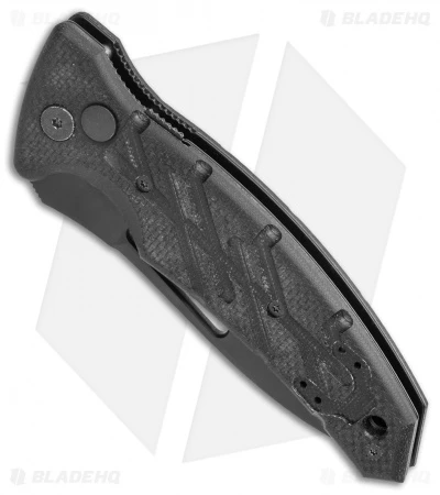 Ontario XM-3 Tanto Automatic Knife G-10 (3.75" Black Sterile) 2 Ontario XM-3 Tanto Automatic Knife G-10 (3.75" Black Sterile) - Image 2