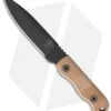 Ontario Ranger Shiv Fixed Blade Knife W/ Tan Micarta Handle (4.5" Plain) 9411TM