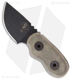 Ontario Little Bird Knife W/Black Micarta (1.75" Black) 9412BM