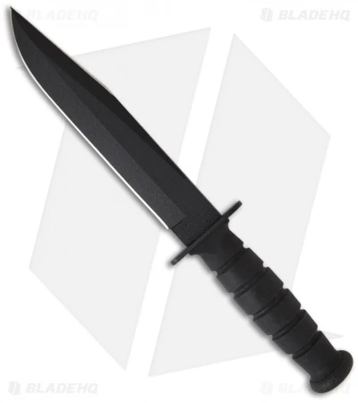 Ontario FF6 Freedom Fighter Knife Fixed Blade Clip Point (8" Black Plain) 8106 1 Ontario FF6 Freedom Fighter Knife Fixed Blade Clip Point (8" Black Plain) 8106
