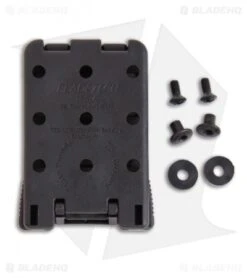 Ontario RAT-3 Knife Fixed Blade 1095 Steel W/ Green Sheath (3.75" Black Serr) 5 Ontario RAT-3 Knife Fixed Blade 1095 Steel W/ Green Sheath (3.75" Black Serr) -Blade HQ okc rat 3 1095 serr sheath attachment