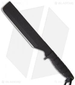 Ontario SPEC PLUS SP8 Machete Survival Fixed Blade Knife (10" Black) 8683