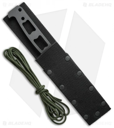 Ontario OKC Vulpine Fixed Blade Knife (4.75" Black) 2 Ontario OKC Vulpine Fixed Blade Knife (4.75" Black) - Image 2