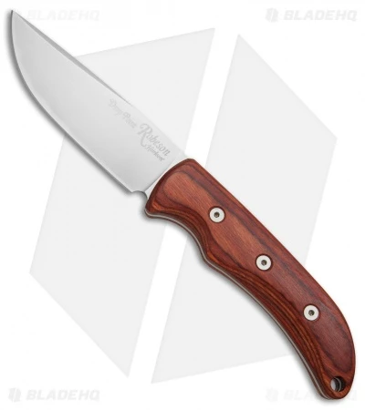 Ontario OKC Robeson Heirloom Drop Point Fixed Blade Knife (4.2" Satin) 1 Ontario OKC Robeson Heirloom Drop Point Fixed Blade Knife (4.2" Satin)