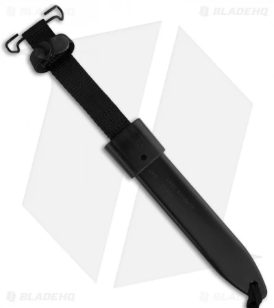 Ontario M-7B Bayonet Fixed Blade Knife & Scabbard (6.6" Black) 6277 2 Ontario M-7B Bayonet Fixed Blade Knife & Scabbard (6.6" Black) 6277 - Image 2