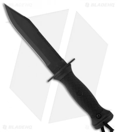 Ontario MK 3 Navy Knife Fixed Blade (6" Black Plain) 6141 1 Ontario MK 3 Navy Knife Fixed Blade (6" Black Plain) 6141