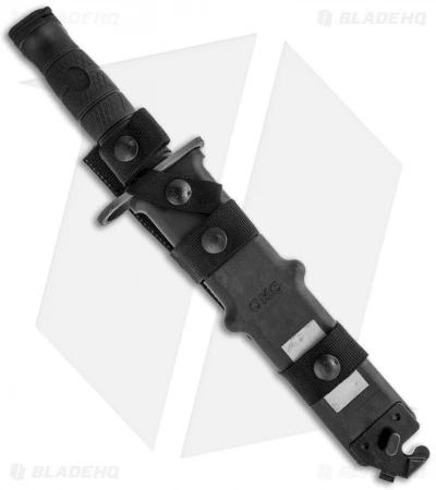 Ontario OKC-10 Tanto Bayonet System Green Knife (7.5" Black Serr) 2 Ontario OKC-10 Tanto Bayonet System Green Knife (7.5" Black Serr) - Image 2