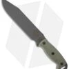 Ontario RBS-7 Ranger Bush Series Knife Black Micarta (8" Gray Plain) 9445BM
