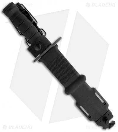 Ontario M-9 Black Bayonet & Scabbard (7" Black) 6143 2 Ontario M-9 Black Bayonet & Scabbard (7" Black) 6143 - Image 2