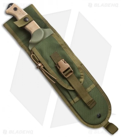 OKC 125th Anniversary RTAK II Fixed Blade Knife Tan Micarta (11" Black) 8644 2 OKC 125th Anniversary RTAK II Fixed Blade Knife Tan Micarta (11" Black) 8644 - Image 2