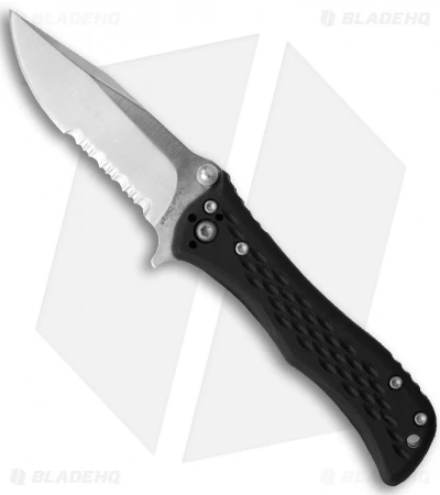 Ontario Small Spring Assisted Knife (2.5" Satin Serr) OAOSS 1 Ontario Small Spring Assisted Knife (2.5" Satin Serr) OAOSS